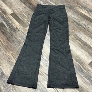 Xersion flared yoga pants with drawstring